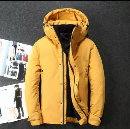 Men's Thickened Outdoor Workwear Jacket Parka