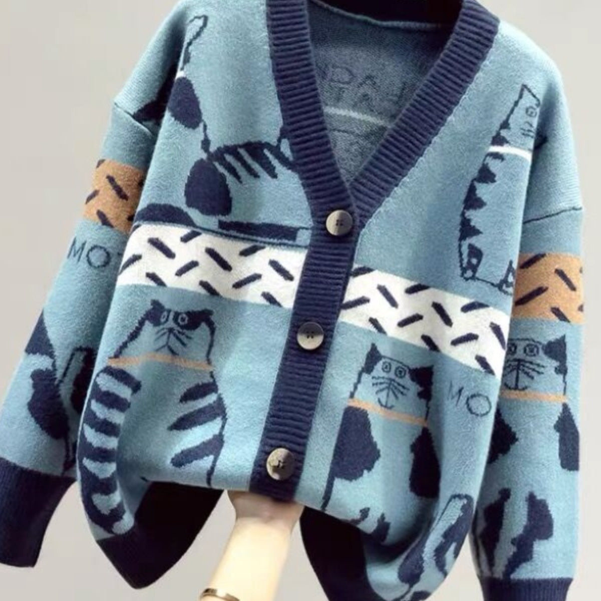 Women's SpringAutumn Sweater Cardigan Outerwear Extra-Thickness