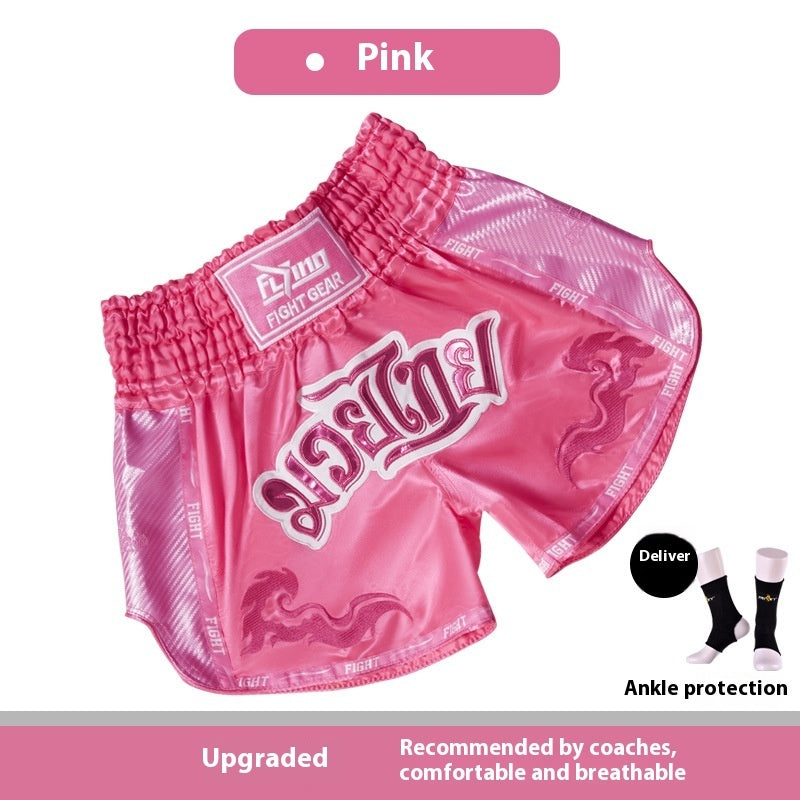 Boxing Shorts Professional Thai Boxing Sports  Sanda Training Men And Women Adult Pants