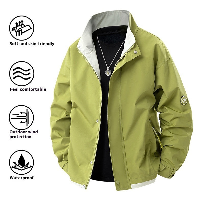 Retro High Street Fashion Brand Pu Shuai Boys Handsome Jacket