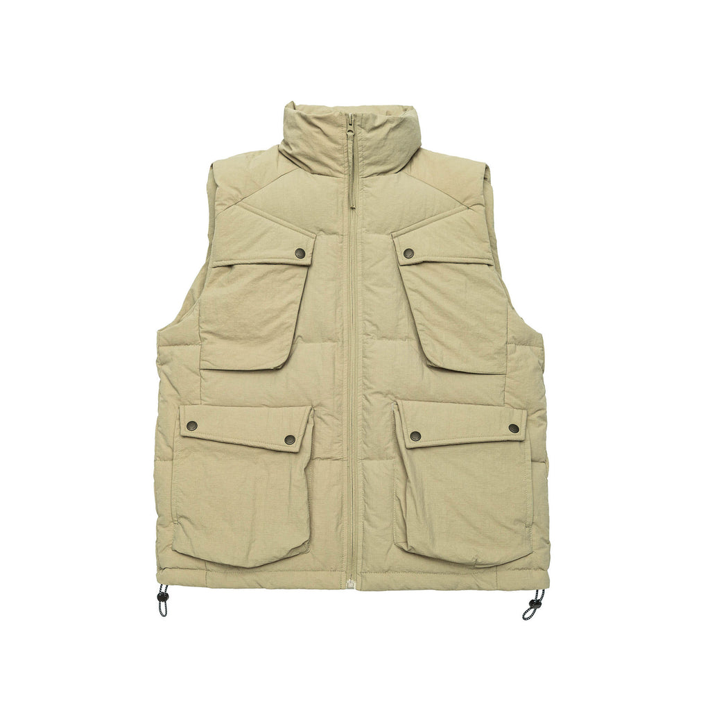 90 White Duck Down Keep Warm Outerwear Waistcoat Vest Thick Waistcoat