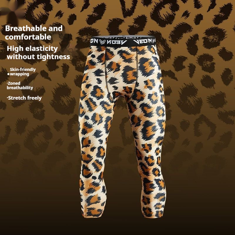 Men's Breathable High Elasticity Compression Leggings