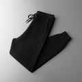 Air Layer Thickened Wool Men's High Waist Casual All-match Lock Foot Harem Pants