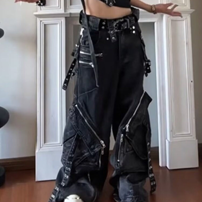 Japanese-style Simple And Versatile Trendy Jeans