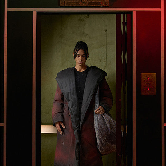 Men's Autumn And Winter Dirty Thicken Cotton Clothes Coat