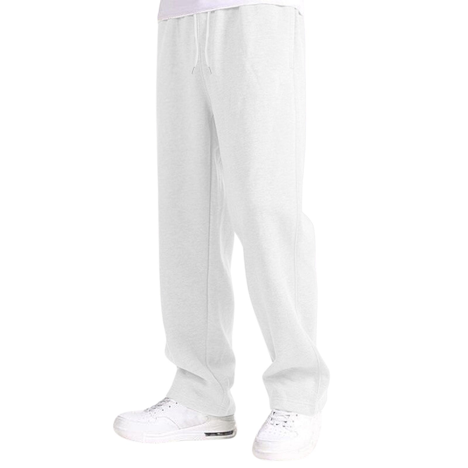Men's FallWinter Straight Loose Casual Sweatpants
