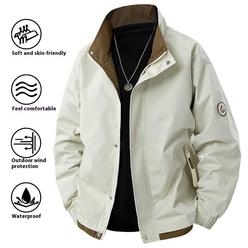 Retro High Street Fashion Brand Pu Shuai Boys Handsome Jacket