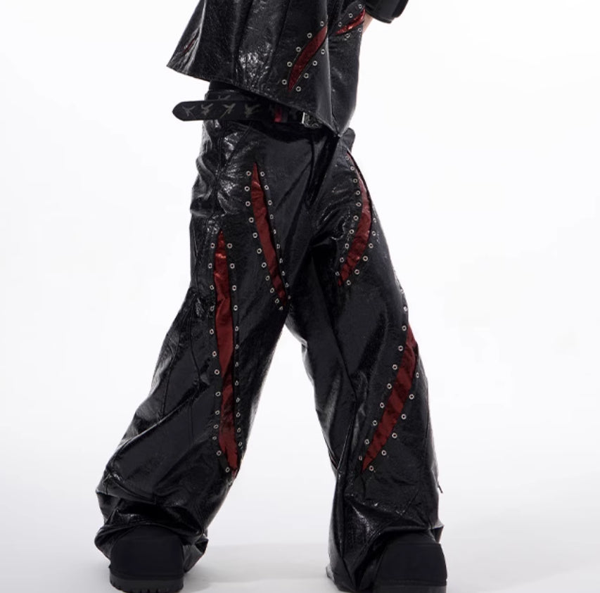 Dark Sleeveless Hooded Vest Coat