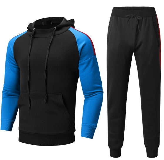 Men's Sport Color-blocked Sweatshirt Sport Casual