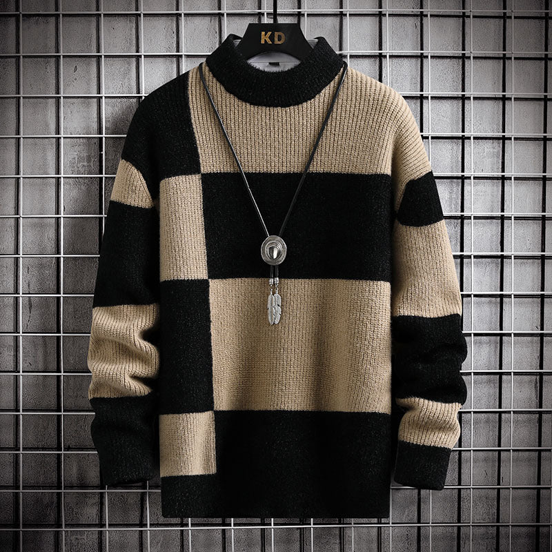 Polyester Men's Casual Cardigan Sweater Coat