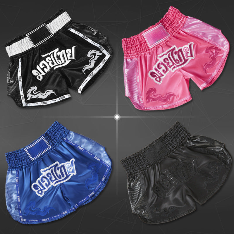Boxing Shorts Professional Thai Boxing Sports  Sanda Training Men And Women Adult Pants