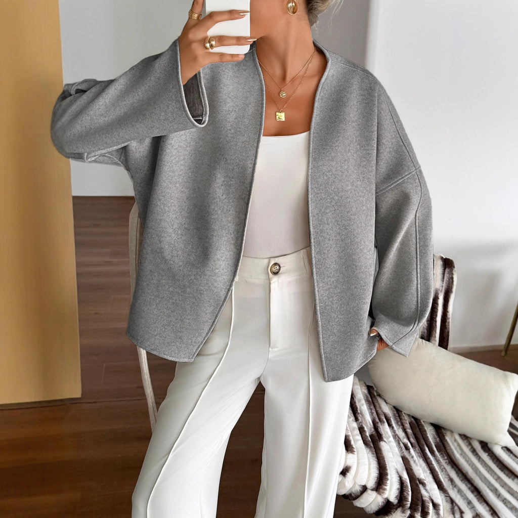 Casual Vacation Strap Long Sleeve Suit Coat Women's Clothing