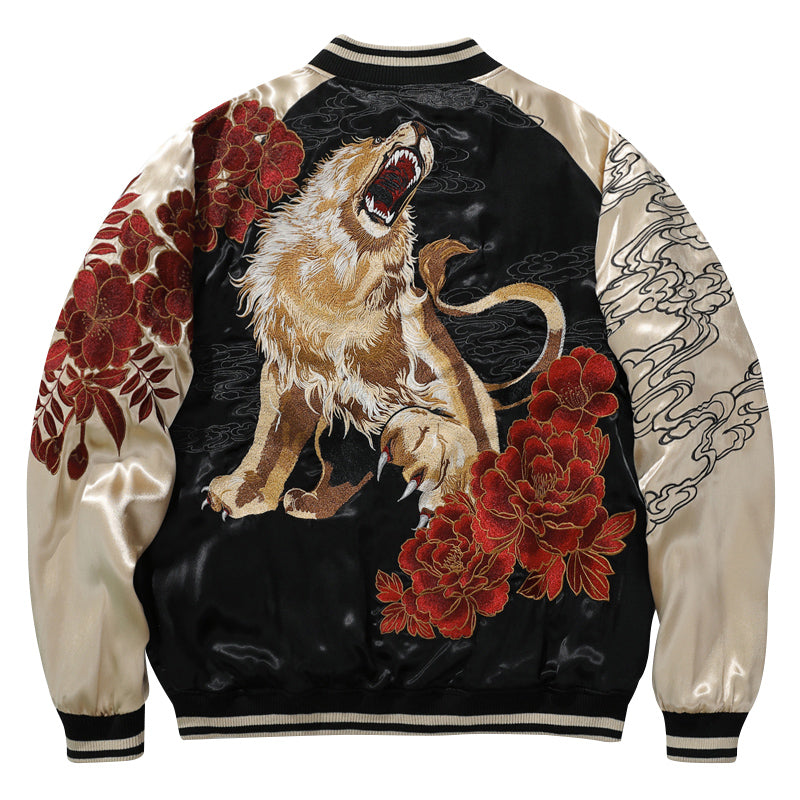 Heavy Industry Lion King Embroidery Jacket Male