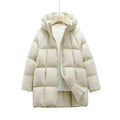 Women's Cloud Puff Fashion Hooded Thickened Thermal Coat