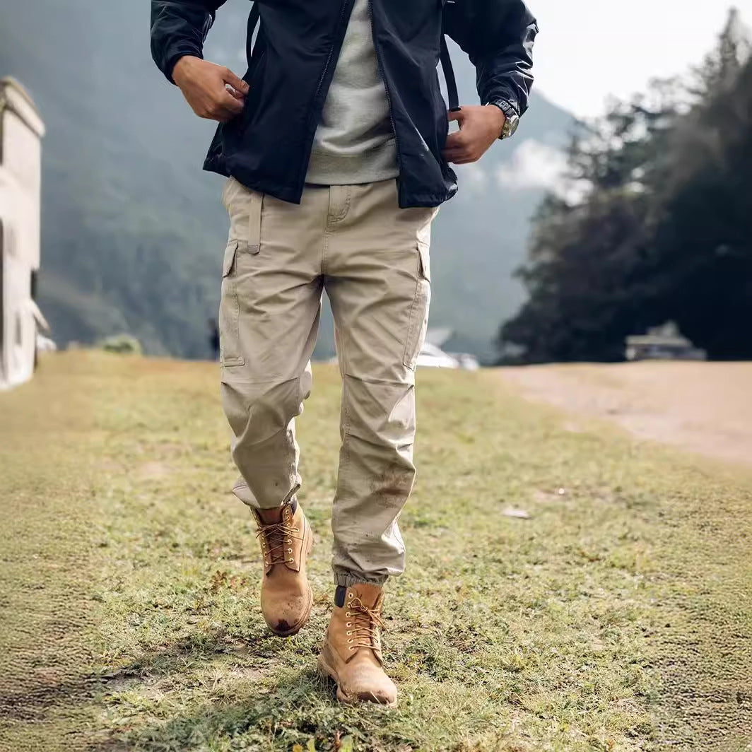 Men's Autumn Feet Casual Straight Pants