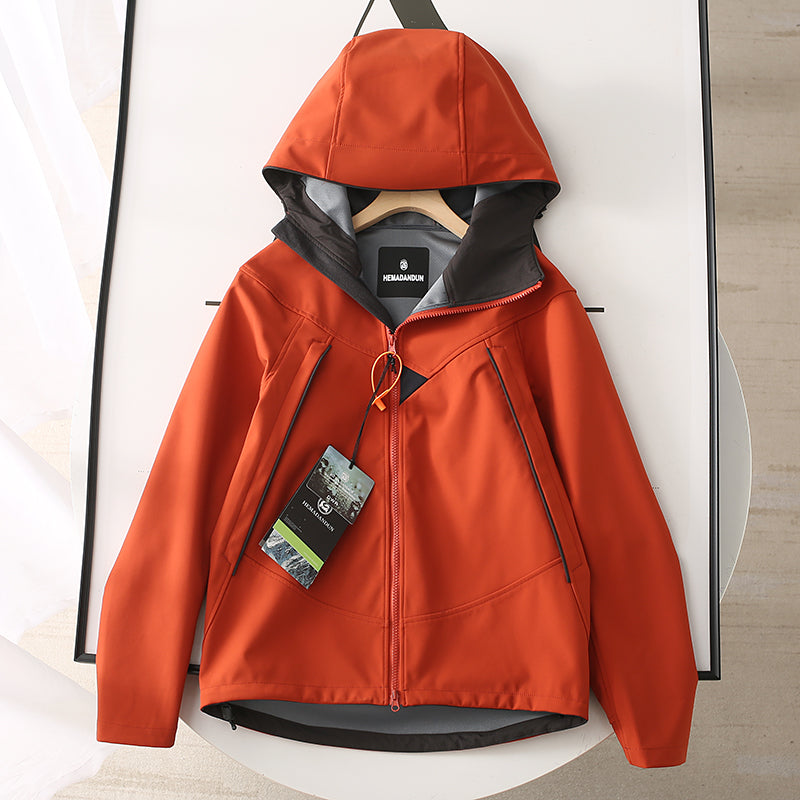 New Outdoor Feng Shui Loose Fashion Versatile Shell Jacket