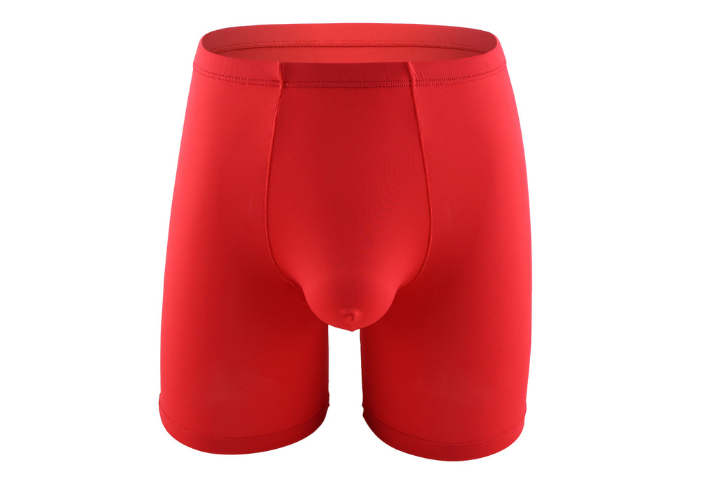 Sports Lengthened Ice Silk Boxer