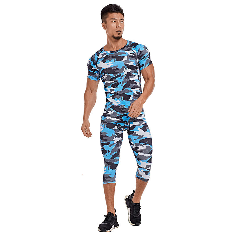 Men's Fashion Casual New Fitness Suit