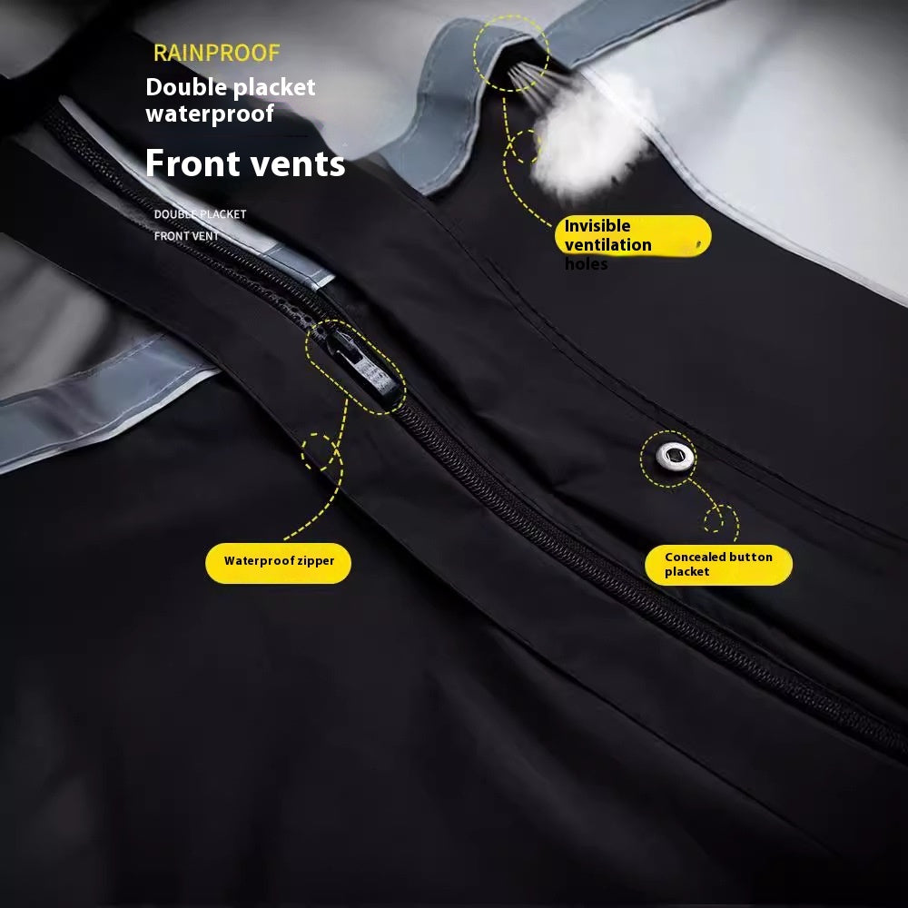 Rain Pants Cycling Suit Motorcycle Split Raincoat