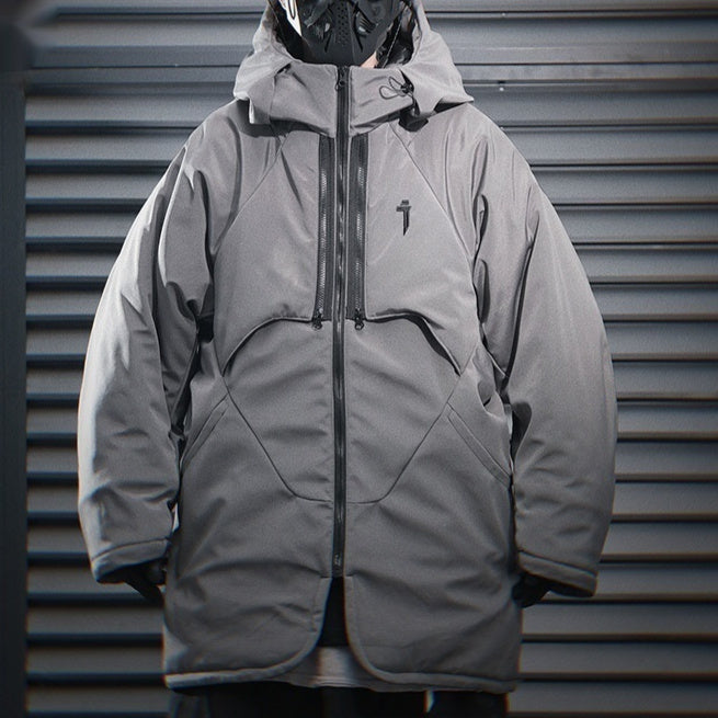 New Dark Armor Shell Jacket Cotton-padded Jacket For Men