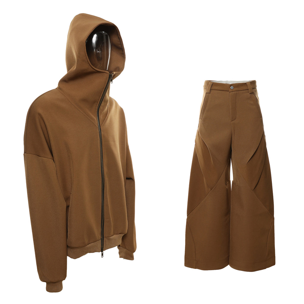 Maillard Niche Wide Hooded Jacket Jacket