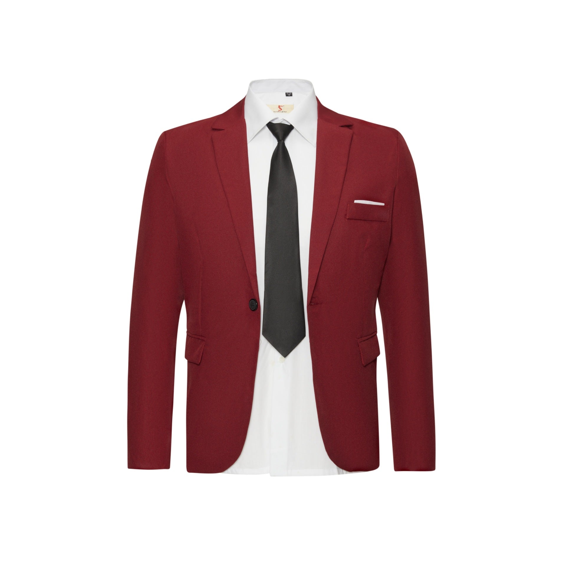 Plus Size Men's Formal Wear Small Business Suit Coat Wedding Dress Casual Slim Fit