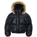 Retro-style Padded Cotton Coat With A Thick Fur Collarunisex