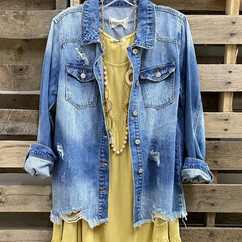 European And American Fashion Women's Denim Jacket