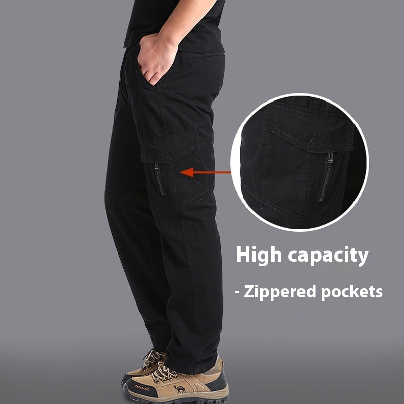 Loose Straight Casual Men's Summer Overalls