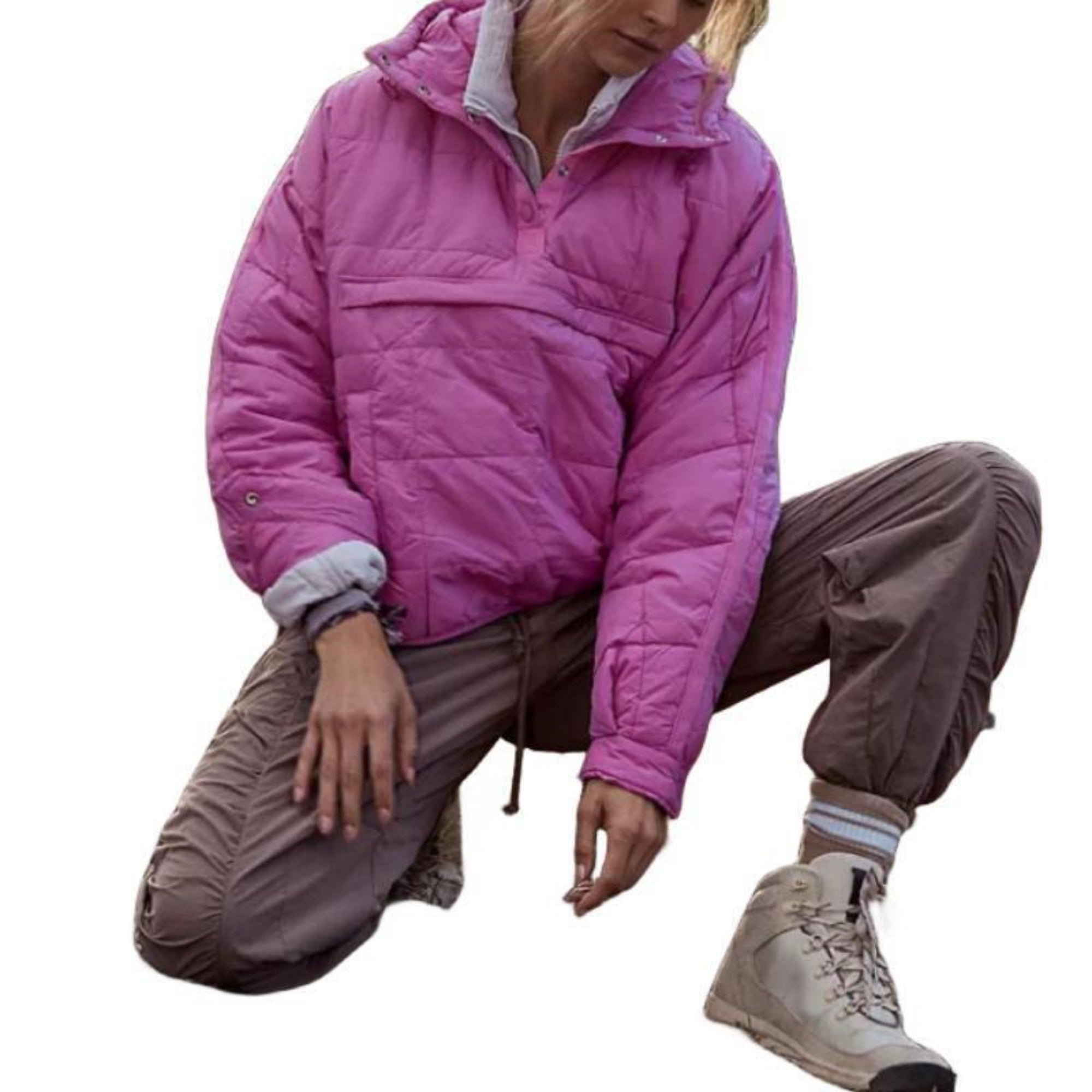 Hooded Cotton Coat Jacket Women