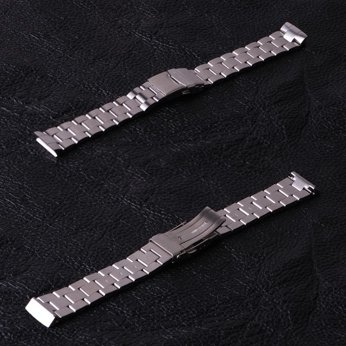Hemid 6105 Abalone Stainless Steel Solid Flat Strap