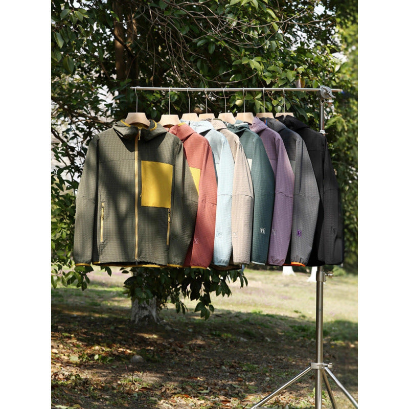 Men's Bag Hooded Sports Casual Jacket