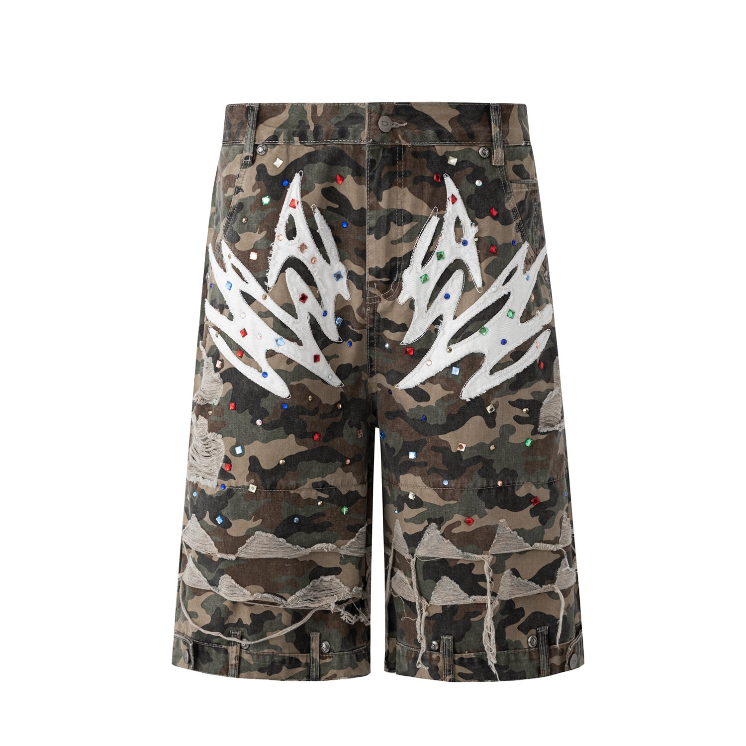 Men's Plus Size Cotton Summer New Cargo Shorts