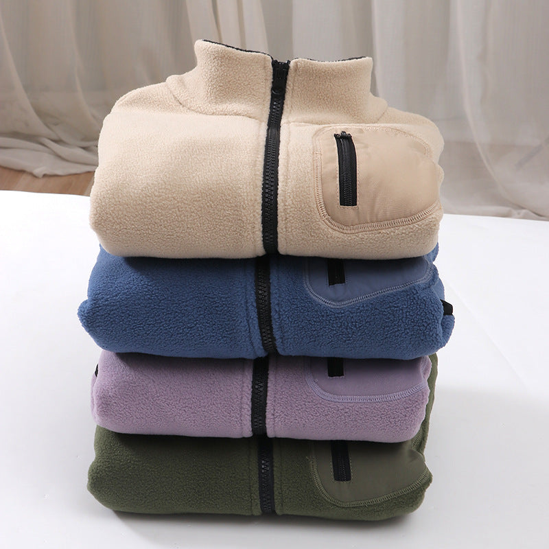 Children's Fleece Parent-Child Matching Warm Coats