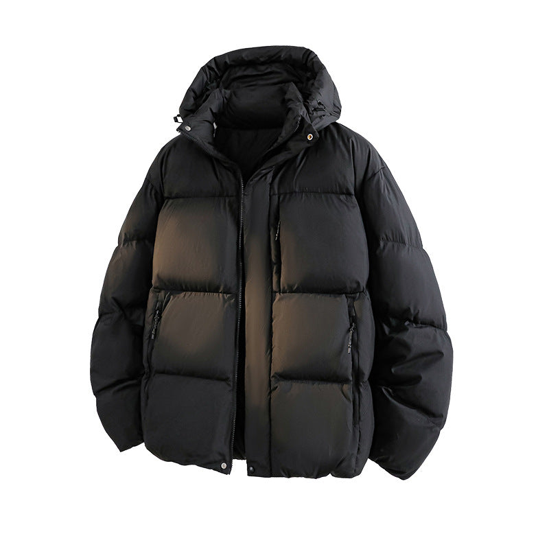 Dopamine Outdoor Three-proof Multi-pocket Hooded Couple Cotton Clothes Coat