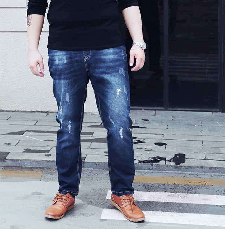Oversize Men's Jeans Fat Man 350 kg Extra Large Fat Pants