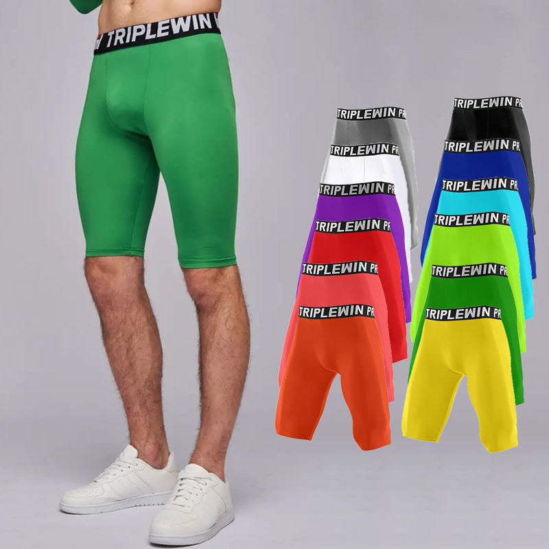 Men's Quick-dry Breathable Stretch Sports Multi-color Shorts