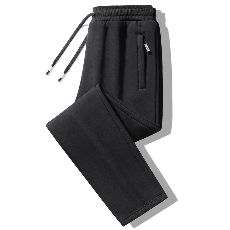 Men's Sports Pants Casual Zipper Ankle-tied