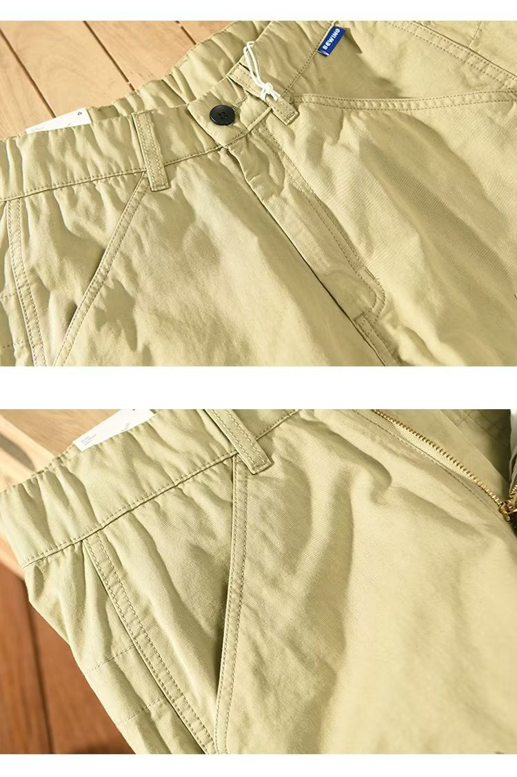 Retro Work Pants For Men