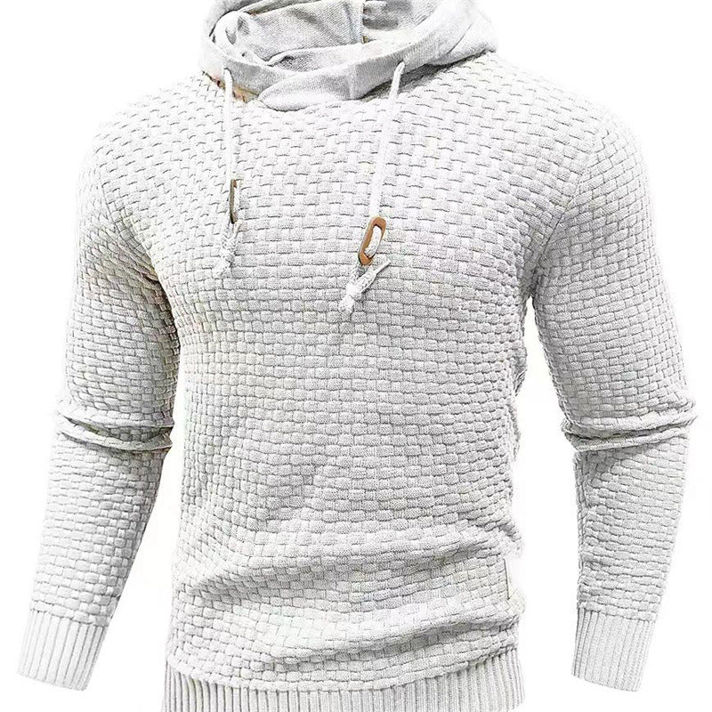 Fashion Sporty Casual New Men's Hooded Sweater Pullover