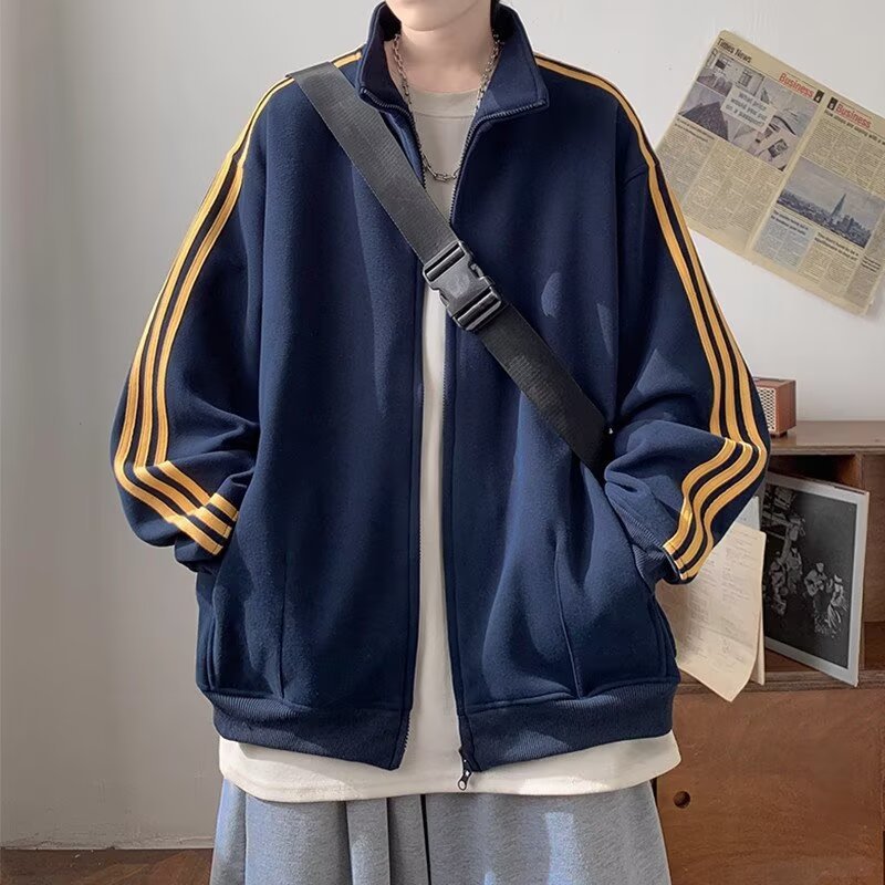 Spring And Autumn Loose Casual Sports Men's Jacket