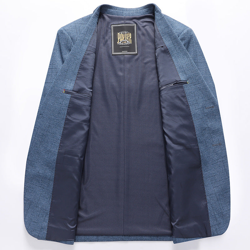 Spring Casual Men's Coat Slim Korean Style Trendy Handsome Suit