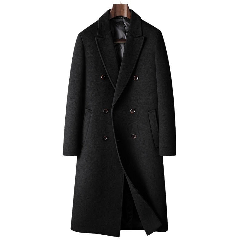 White Duck Down Liner Warm Woolen Coat