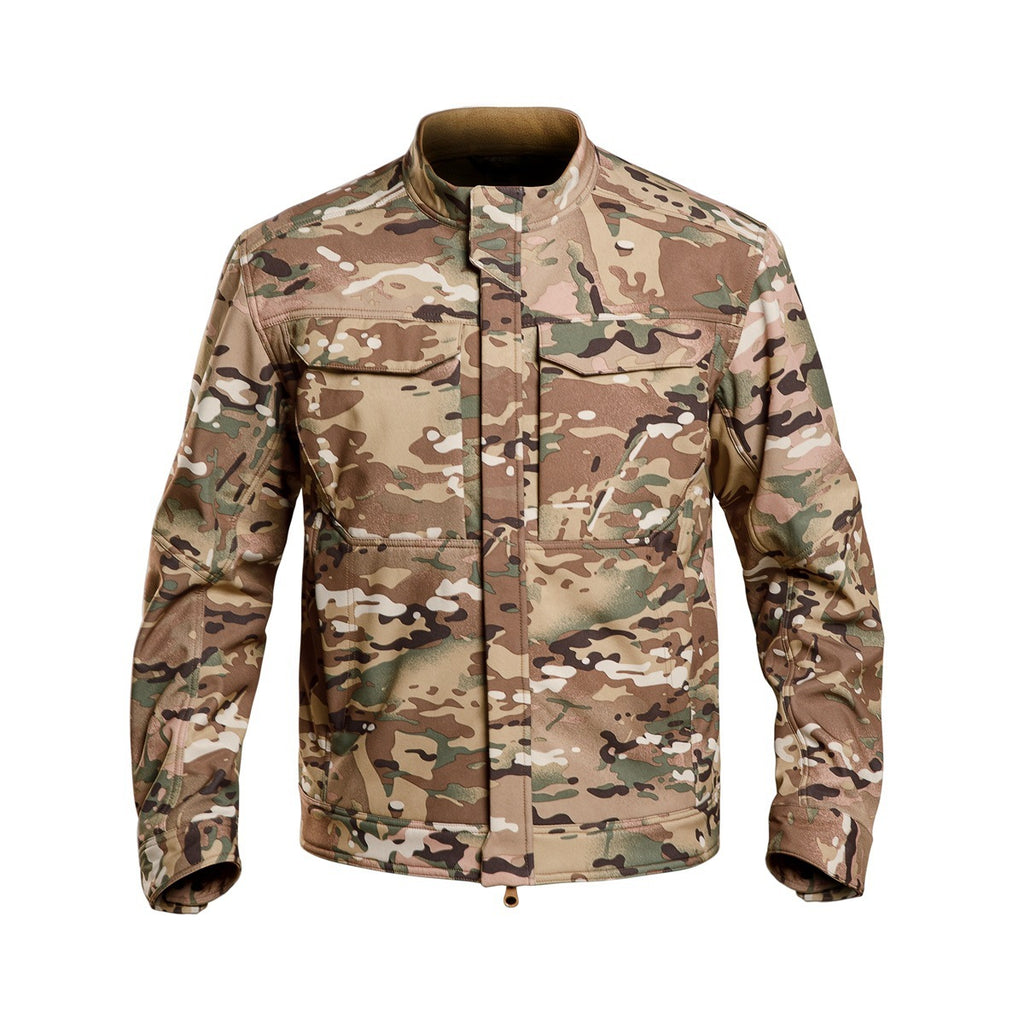 Bone Frog Peak Breaker Soft Shell Jacket Jacket Mountaineering Camping Windproof And Wear-resisting Jacket Tactical Thermal Jacket