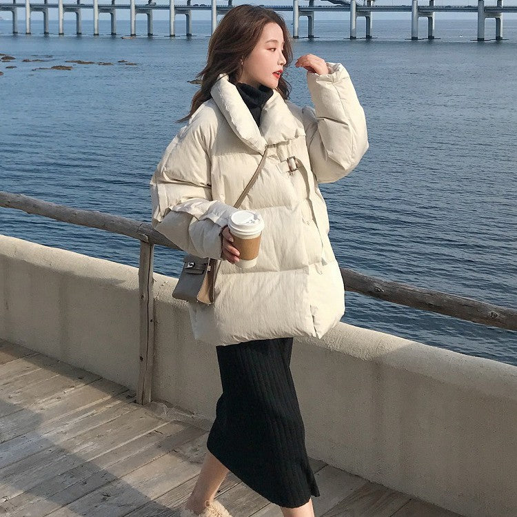 Women's Short Loose Down Cotton-padded Jacket