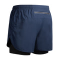 Quick-dry Lining Anti-exposure Double-layer Fitness Shorts For Men
