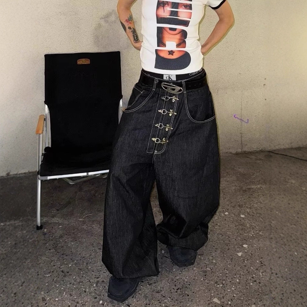 Retro Casual Frayed Jeans For Men