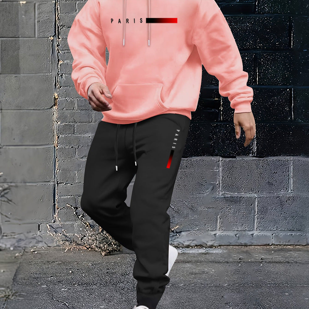 Women's Loose-fit Hoodie Jacket With Long Sleeves And Matching Pants