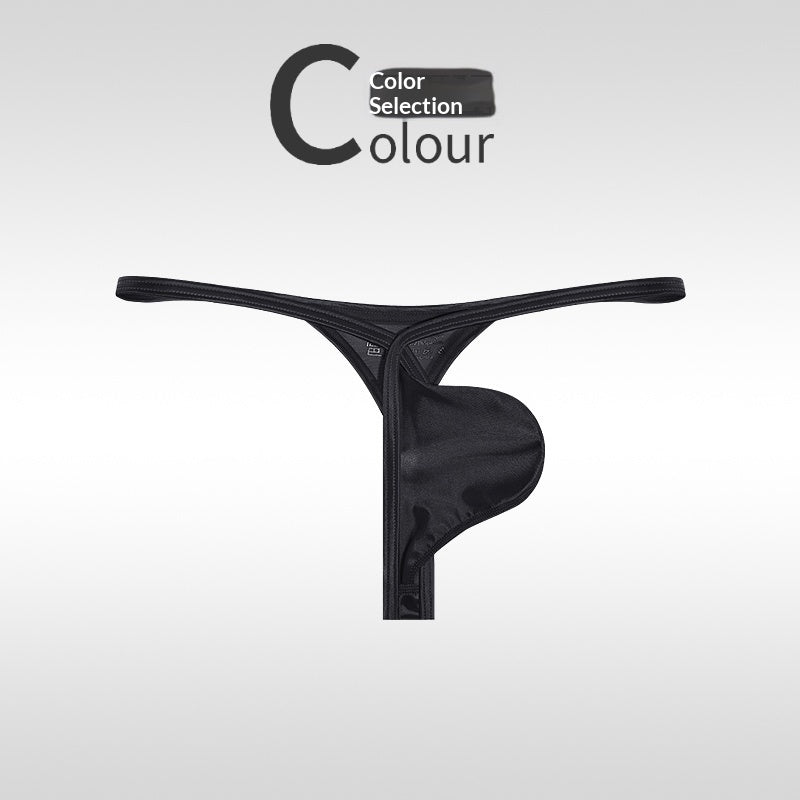 G-string Ice Silk Seamless Low Waist Comfort