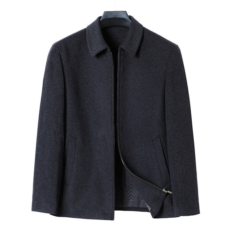 Wool Woolen Men's Lapel Jacket